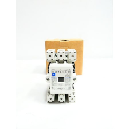 Fuji Electric 100-127V-AC 150A AMP 60HP AC CONTACTOR SC-E5-100V